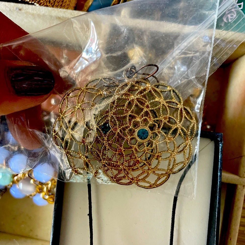 Gold Vintage Earrings